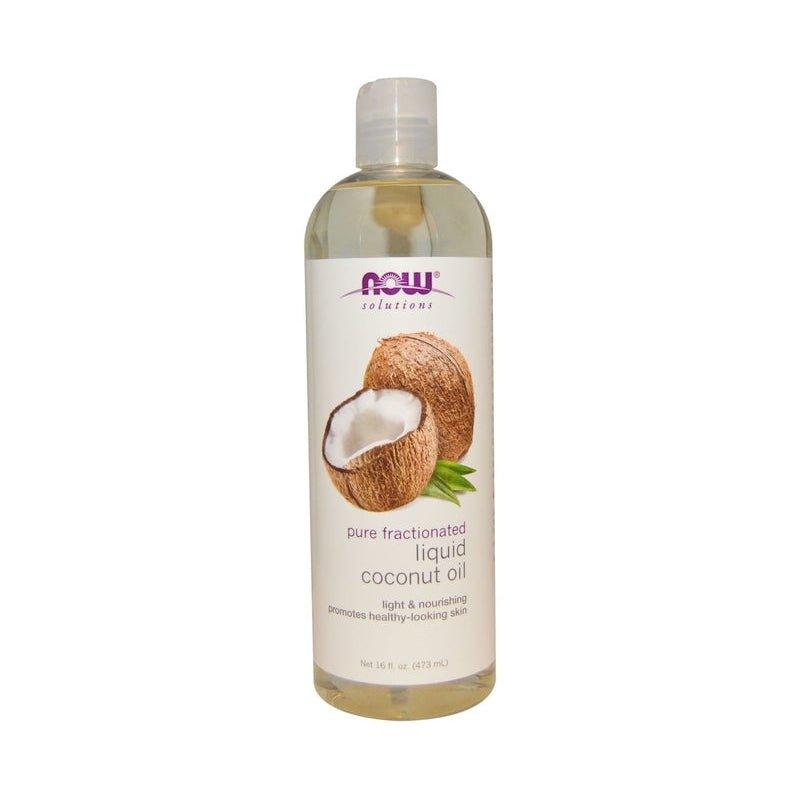 Now-Foods-Solutions-Liquid-Coconut-Oil-Pure-Fractionated-16-Fl-Oz - African Beauty Online