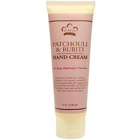 NUBIAN PATCHOULI & BURITI HAND CREAM 4OZ - African Beauty Online