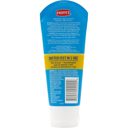 O'KEEFFE'S HEALTHY FEET EXFOLIATING CREAM TUBE 3OZ - African Beauty Online