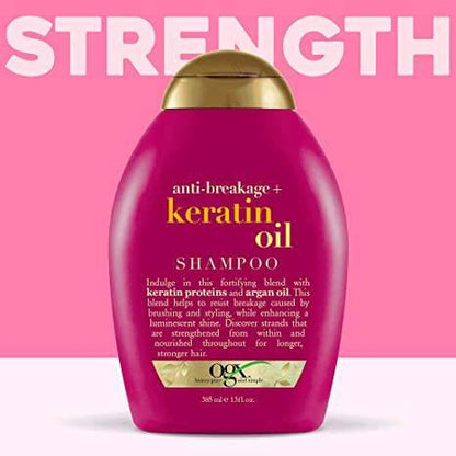 Ogx Anti Breakage Oil Shampoo 13OZ - African Beauty Online