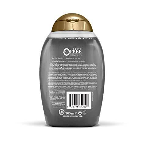 OGX CHARCOAL DETOX SHAMPOO 13OZ - African Beauty Online