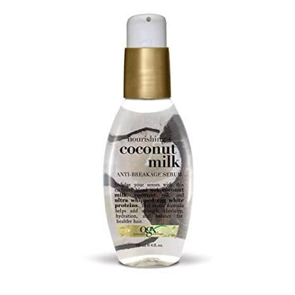 OGX COCONUT MILK ANTI-BREAKAGE SERUM 4OZ - African Beauty Online