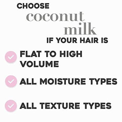 OGX COCONUT MILK ANTI-BREAKAGE SERUM 4OZ - African Beauty Online