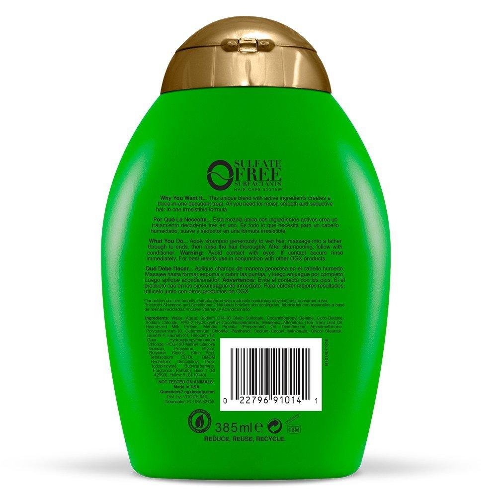 OGX Hydrating + Tea Tree Mint Shampoo, Nourishing  Shampoo 13 fl oz - African Beauty Online