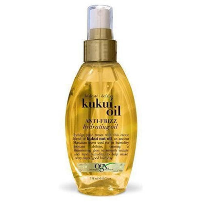 OGX KUKUI OIL ANTI-FRIZZ HYD OIL 4OZ - African Beauty Online