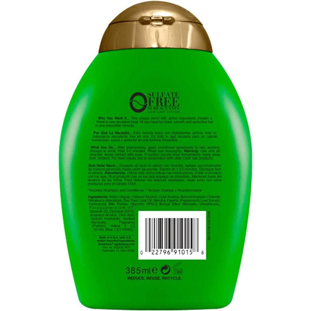 OGX TEATREE MINT CONDITIONER 13OZ - African Beauty Online