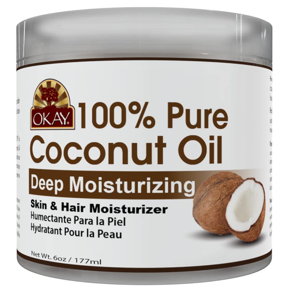 Okay 100% Pure Coconut Oil Deep Moisturizing - African Beauty Online