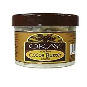 OKAY CHUNKY COCOA BODY BUTTER 8OZ - African Beauty Online