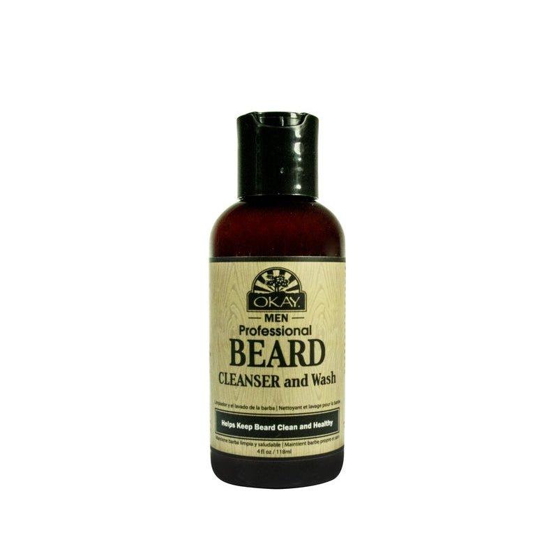 Okay-Men-Professional-Beard-Cleanser-Wash-4Oz - African Beauty Online