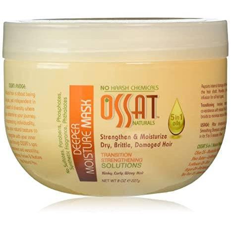 OSSAT NATURALS DEEPER MOISTURE MASK 8OZ - African Beauty Online