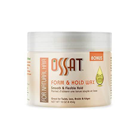 OSSAT NATURALS FORM & HOLD WAX 16OZ - African Beauty Online