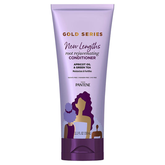 Pantene Gold Series Root Rejuvenating Conditioner with Apricot Oil & Green Tea11.1 Fl Oz - African Beauty Online