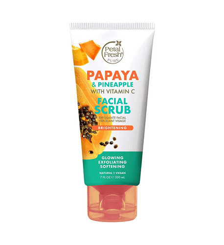 Petal-Fresh-Brightening-Papaya-Pineapple-Facial-Scrub-7-Oz - African Beauty Online