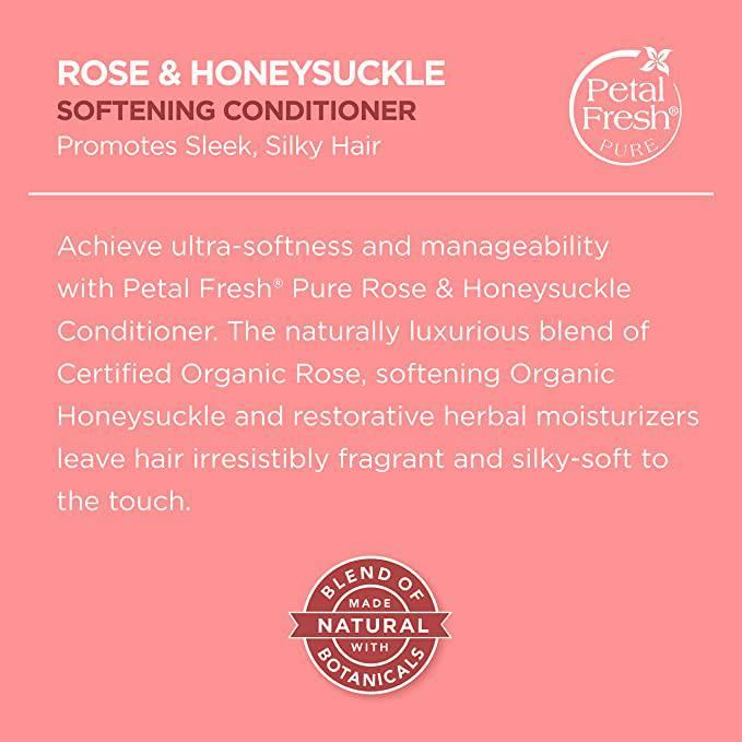 Petal Fresh Pure Rose & HoneySuckle Softening Conditioner, 12oz - African Beauty Online