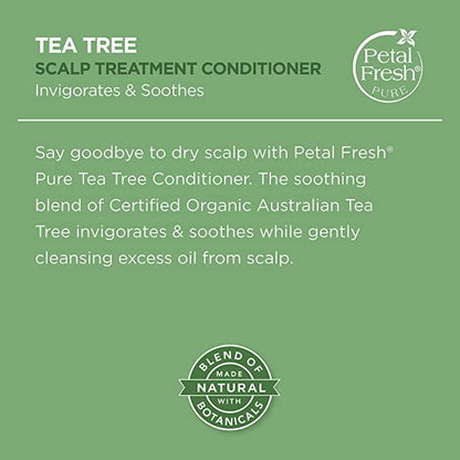 Petal Fresh Pure Tea Tree Scalp Treatment Shampoo, 12oz - African Beauty Online