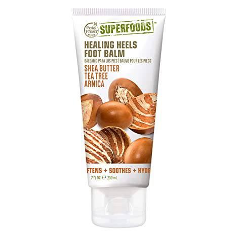 Petal Fresh Super Foods Healing Heels Shea Butter, Tea Tree, Arnica Softening Foot Balm, 7oz - African Beauty Online