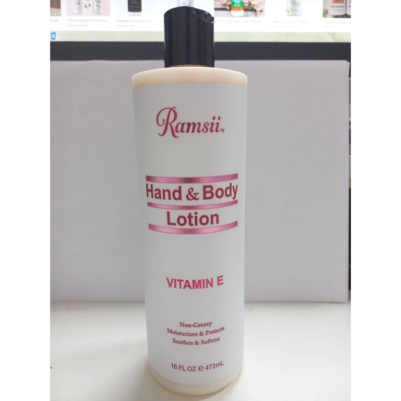 Ramsii-Vitamin-E-Hand-Body-Lotion-16Oz - African Beauty Online