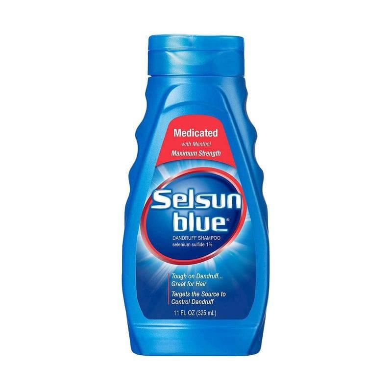 Selsun-Blue-Med-Sh-Trtmt-Size-11Z-Selsun-Blue-Medicated-Dandruff-Shampoo - African Beauty Online