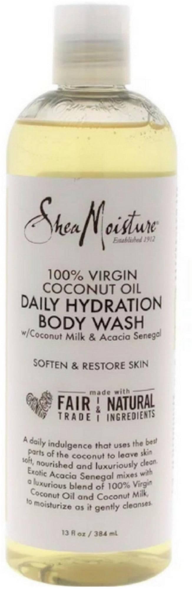 Shea-Moisture-100-Virgin-Coconut-Oil-Daily-Hydration-Body-Wash-13-Oz - African Beauty Online