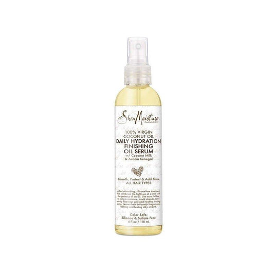 Shea-Moisture-100-Virgin-Coconut-Oil-Daily-Hydration-Finishing-Oil-Serum-4Oz - African Beauty Online