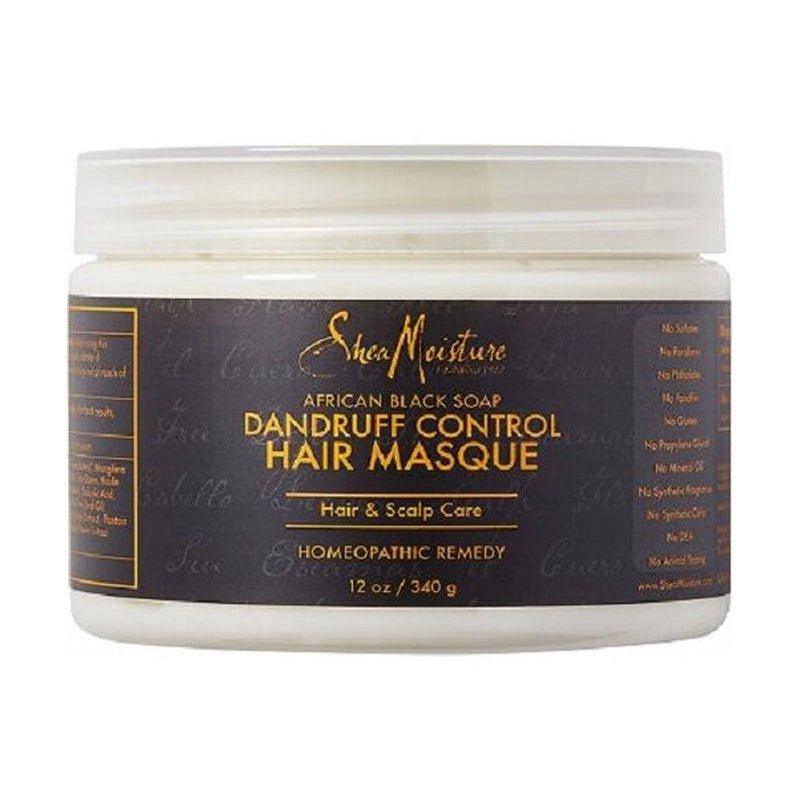 Shea-Moisture-African-Black-Soap-Dandruff-Control-Masque-12Oz - African Beauty Online