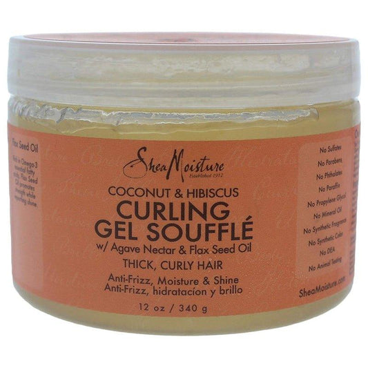 Shea-Moisture-Coconut-Hibiscus-Curling-Gel-Souffle-12Oz - African Beauty Online