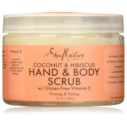 Shea-Moisture-Coconut-Hibiscus-Hand-Body-Scrub-12Oz - African Beauty Online