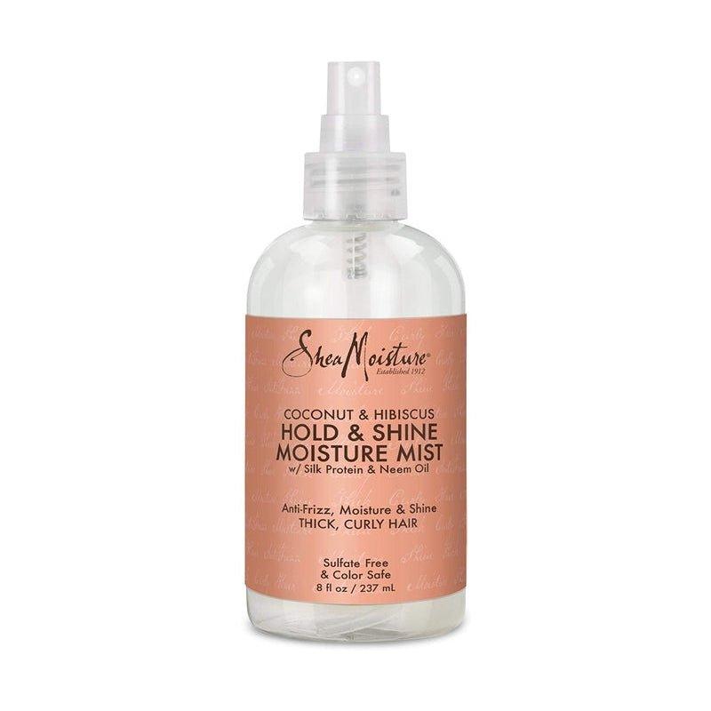 Shea-Moisture-Coconut-Hibiscus-Hold-Shine-Moisture-Mist-8Oz - African Beauty Online