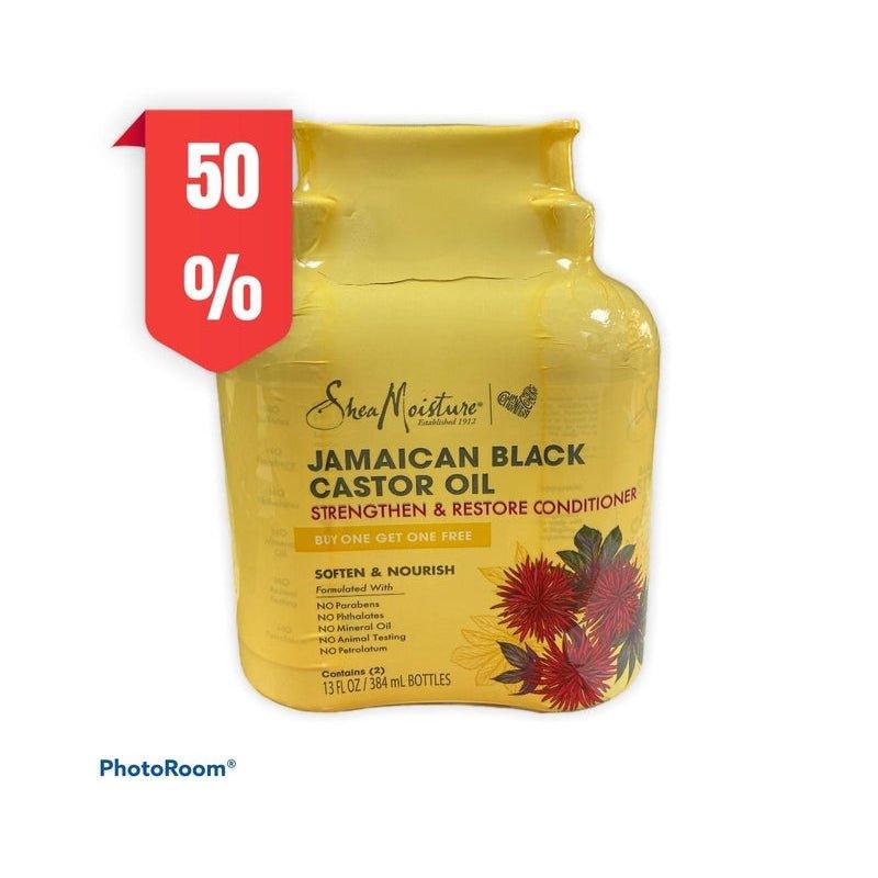 Shea-Moisture-Jamaican-Black-Castor-Oil-Strengthen-Restore-Conditioner-13Oz-One-Free - African Beauty Online