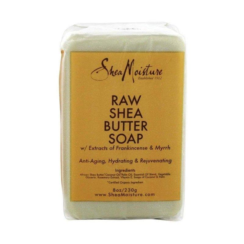 Shea-Moisture-Raw-Shea-Butter-Bar-Soap-8Oz - African Beauty Online