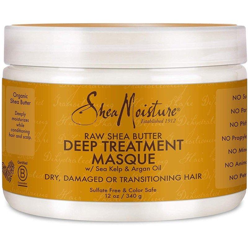 Shea-Moisture-Raw-Shea-Butter-Deep-Treatment-Masque-12Oz - African Beauty Online