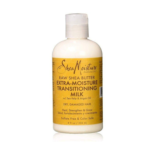 Shea-Moisture-Raw-Shea-Butter-Extra-Moisture-Transitioning-Milk-8Oz - African Beauty Online