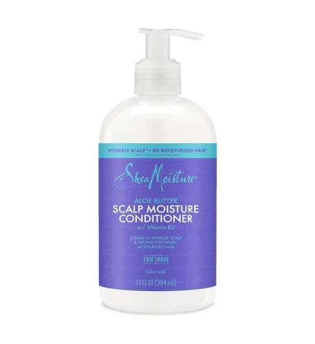 Shea Moisture Scalp Moisture Conditioner Aloe Butter & Vitamin B3 Hair Care conditioner 13oz - African Beauty Online
