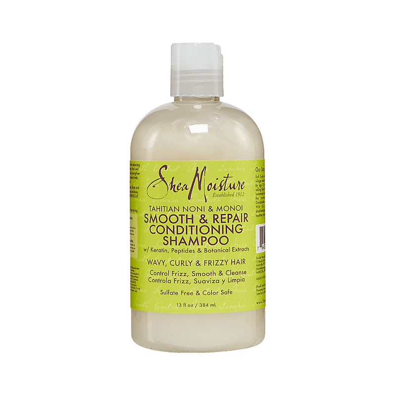 Shea-Moisture-Tahitian-Noni-Monoi-Oil-Smooth-Repair-Conditioning-Shampoo-13Oz - African Beauty Online