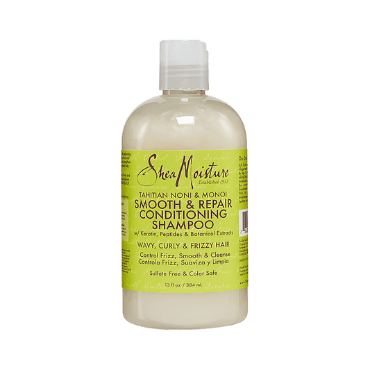 Shea-Moisture-Tahitian-Noni-Monoi-Oil-Smooth-Repair-Conditioning-Shampoo-13Oz - African Beauty Online