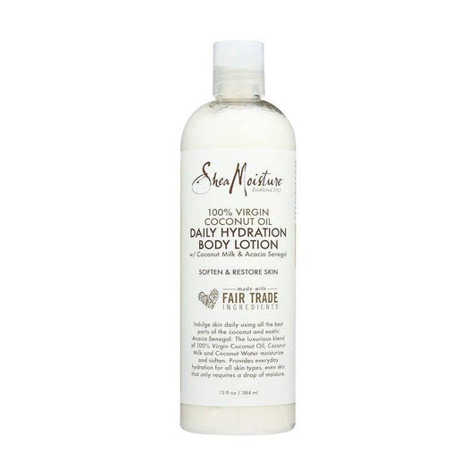 Shea-Moisture-Virgin-Coconut-Oil-Daily-Hydration-Body-Lotion-13-Ounce - African Beauty Online