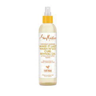 SM COCONUT CUSTARD CURL REVIVAL OIL 8OZ - African Beauty Online