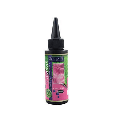 Softsub-Sparkle-Candy-Pink-Semi-Permanent-Hair-Color-80Ml - African Beauty Online