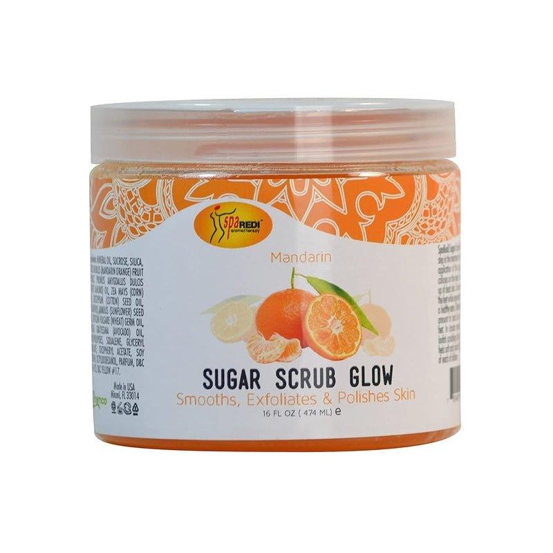 Spa-Redi-Mandarin-Sugar-Scrub-Glow-16Oz - African Beauty Online