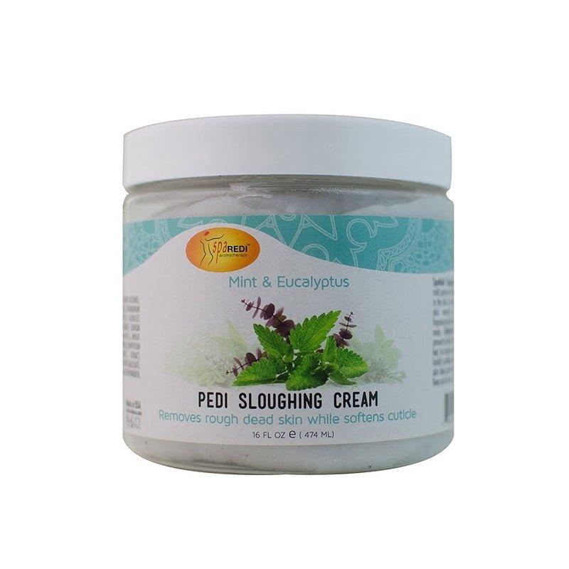 Spa-Redi-Mint-Eucalyptus-Pedi-Sloughing-Cream-16Oz - African Beauty Online