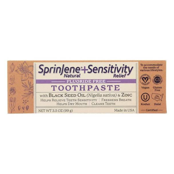 Sprinjene-Natural-Sensitivity-Flouride-Free-Toothpaste-3-5Oz - African Beauty Online