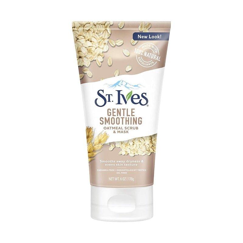 St-Ives-Gentle-Smoothing-Oatmeal-Scrub-Mask-6Oz - African Beauty Online