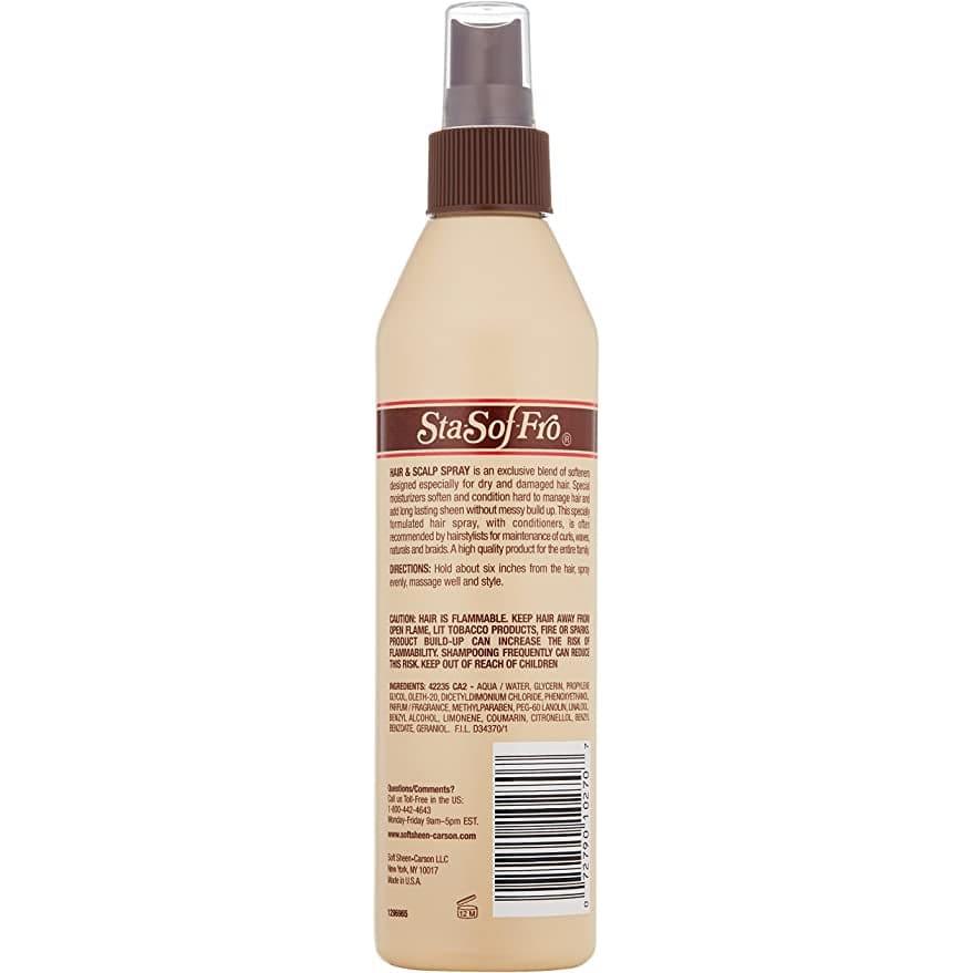 STA-SO-FRO HAIR & SCALP SPRAY COMB OUT CONDITIONER 8OZ - African Beauty Online