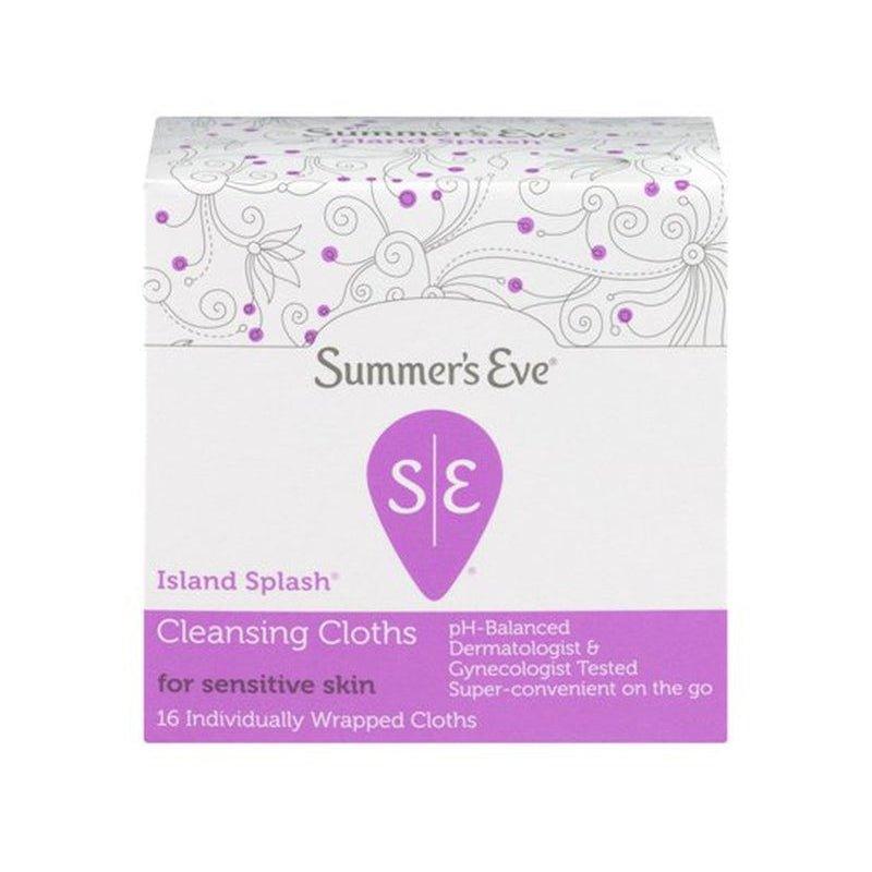 Summers-Eve-Cleansing-Cloths-Island-Splash-16-Ct - African Beauty Online