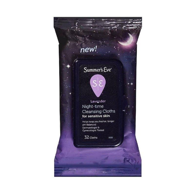 Summers-Eve-Night-Time-Sensitive-Skin-Cleansing-Cloths-Lavender-32 - African Beauty Online
