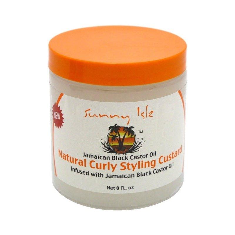 Sunny-Isle-Jamaican-Black-Castor-Oil-Natural-Curly-Styling-Custard-8Oz - African Beauty Online