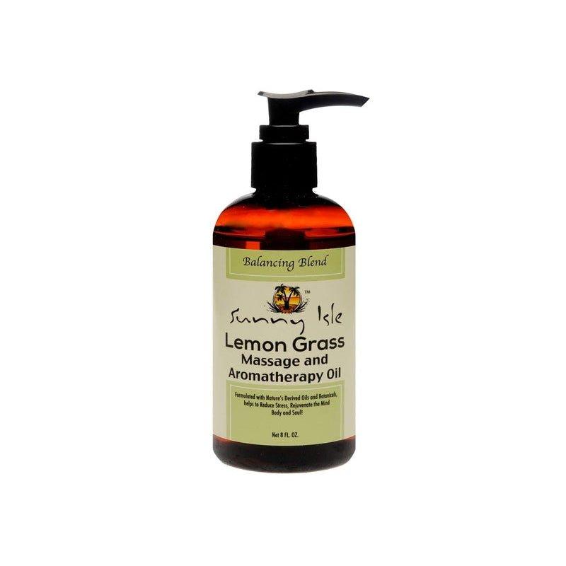 Sunny-Isle-Lemon-Grass-Massage-And-Aromatherapy-Oil-8Oz - African Beauty Online