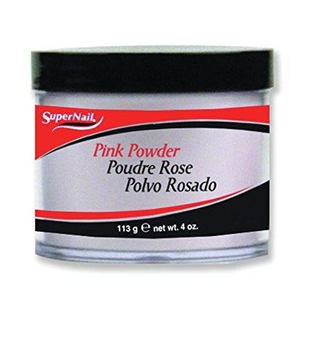 Supernail Nail Powder, Pink, 4 Ounce Pink 4 Ounce - African Beauty Online