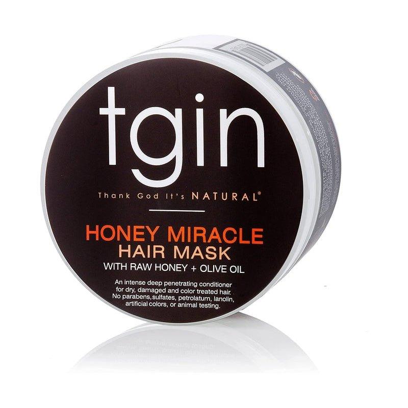 Tgin-Honey-Miracle-Hair-Mask-Deep-Conditioner-With-Raw-Honey-Olive-Oil-For-Natural-Hair-Dry-Hair-Curly-Hair-12-Oz - African Beauty Online