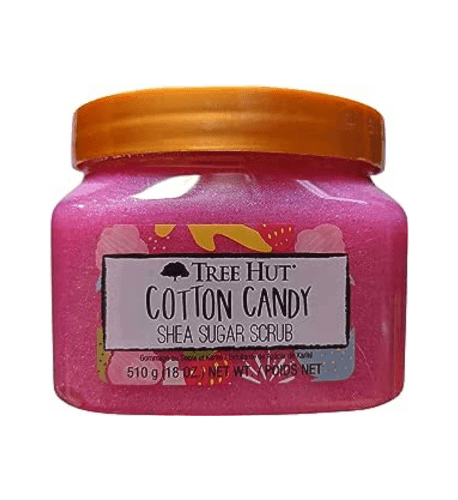 Tree Hut Cotton Candy Shea Sugar Scrub 18oz - African Beauty Online